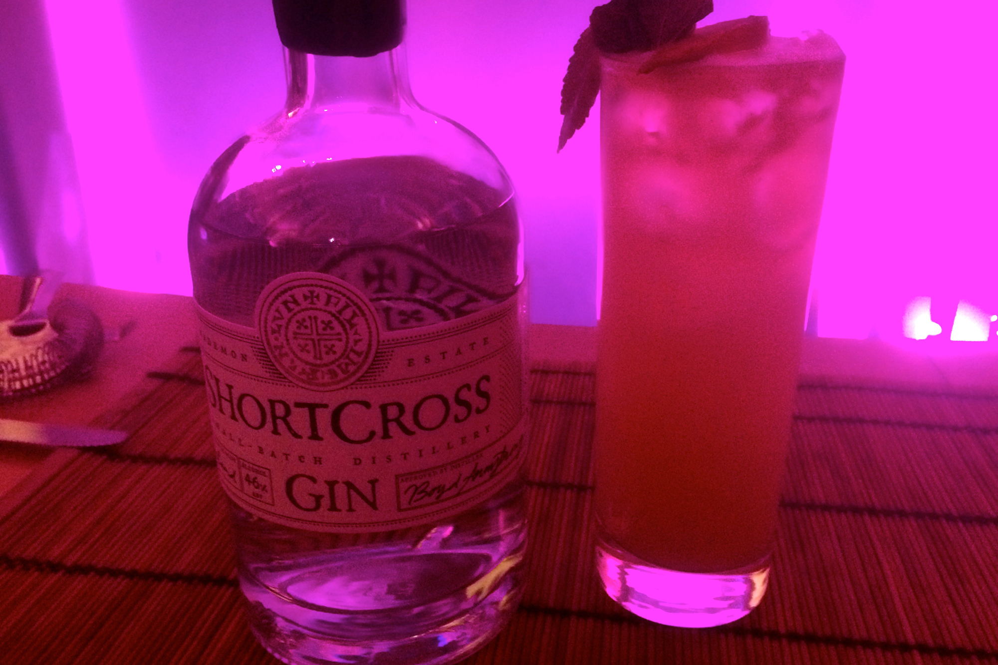 A cocktail made from ShortCross Gin. Credit: Copyright 2016 Clarissa Hyman