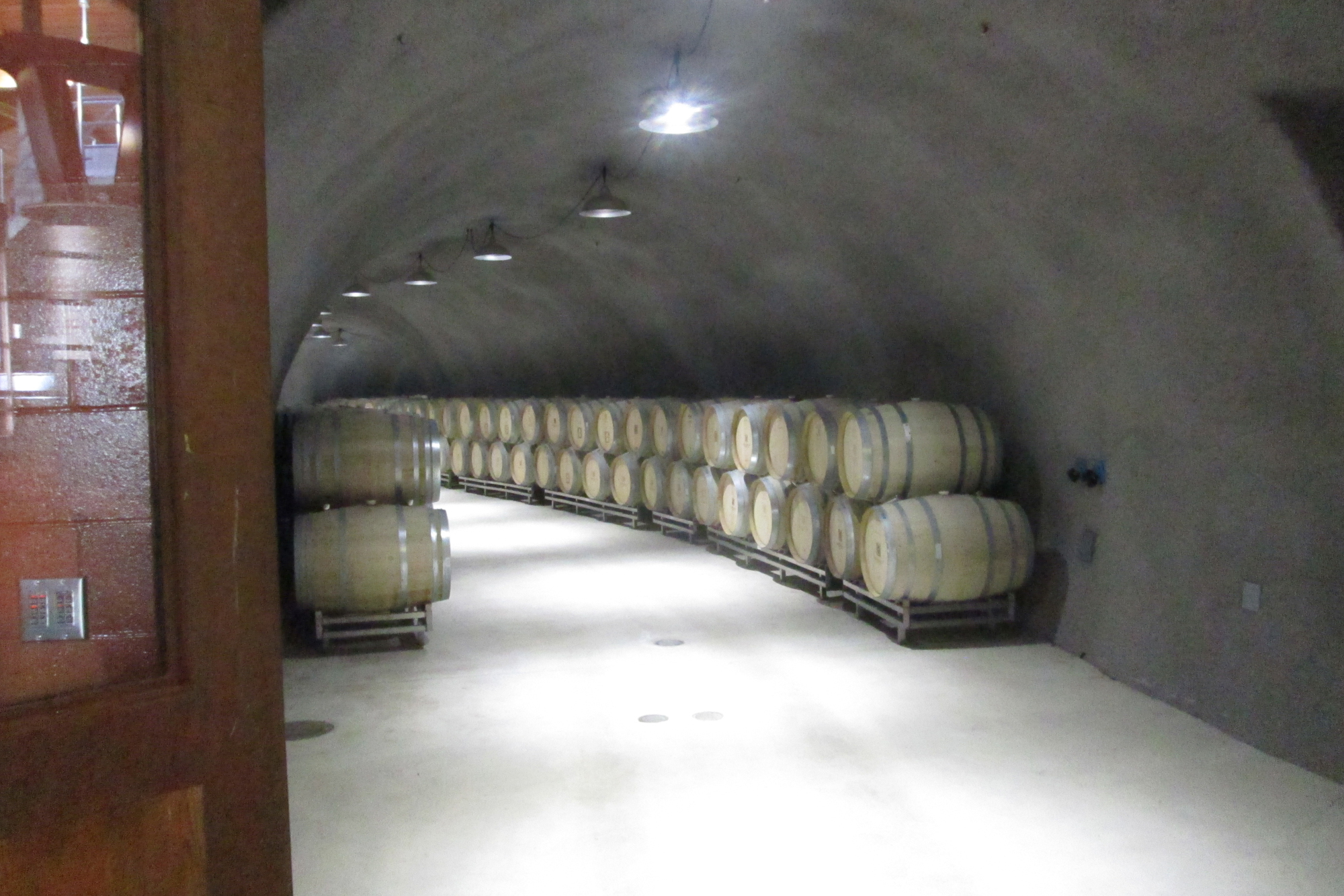 The caves at Halter Ranch Vineyard. Credit: Copyright 2016 Mira Honeycutt