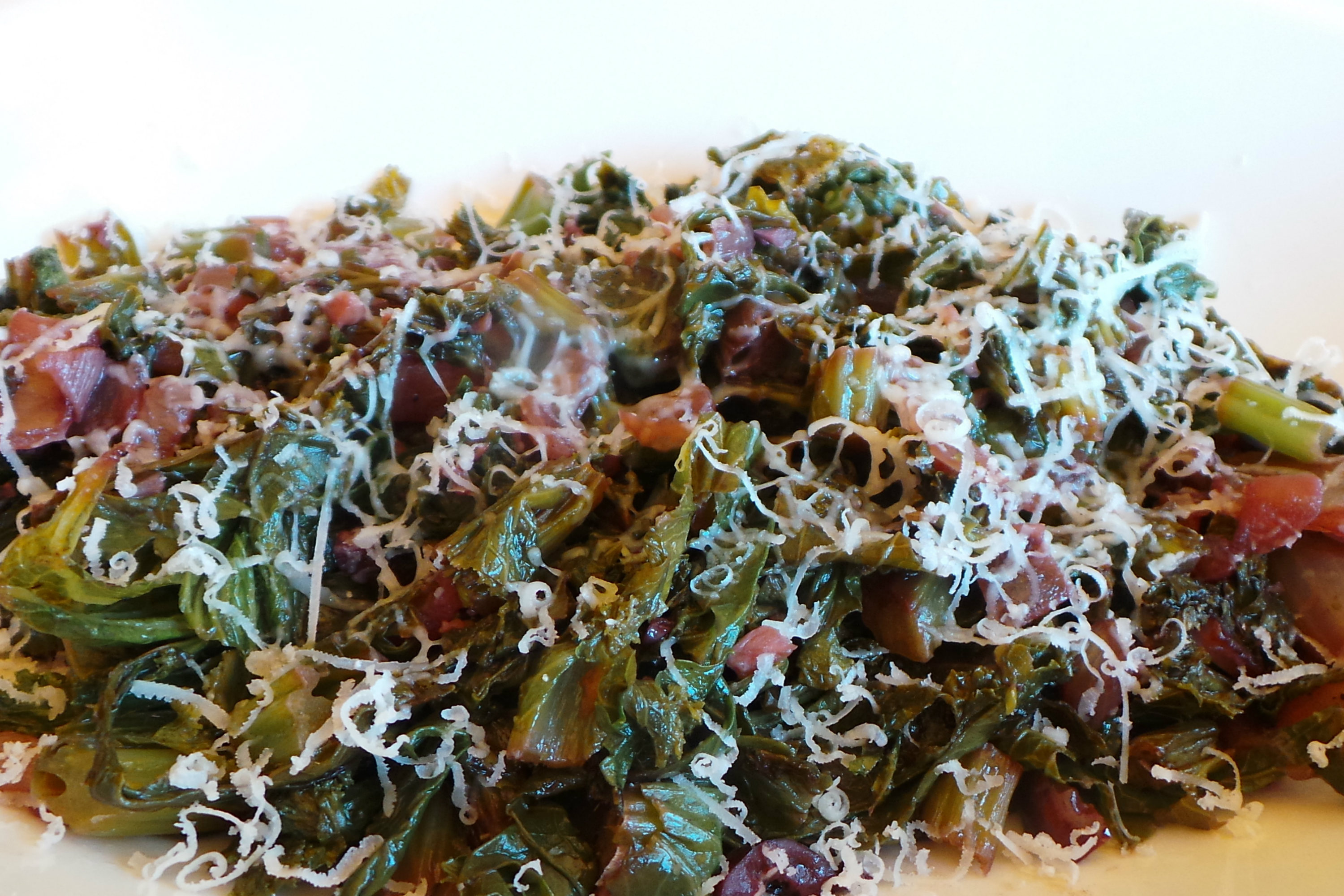 Drowned mustard greens. Credit: Copyright 2016 Clifford A. Wright