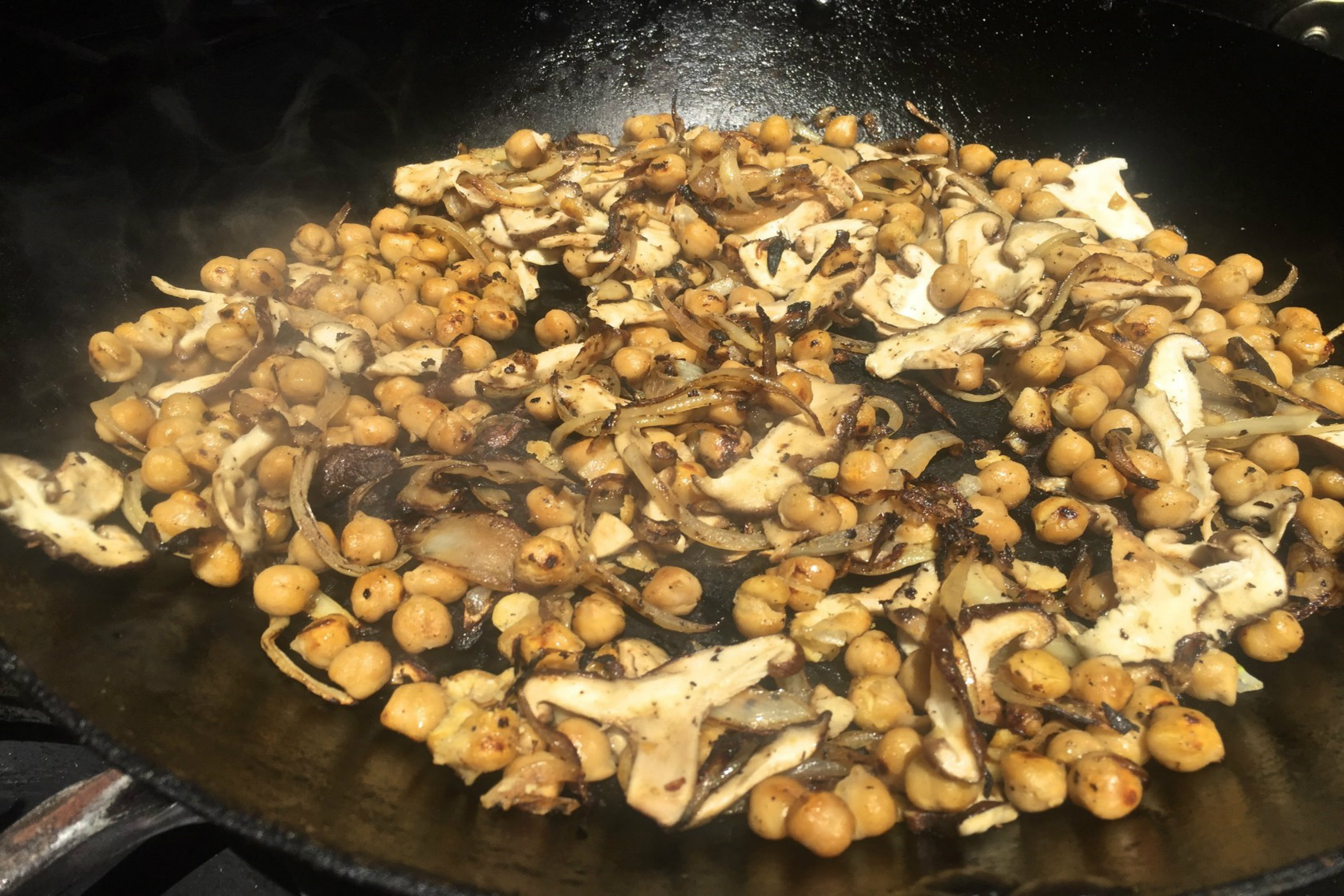 Blast The Heat For A Charred Vegan Salad Image
