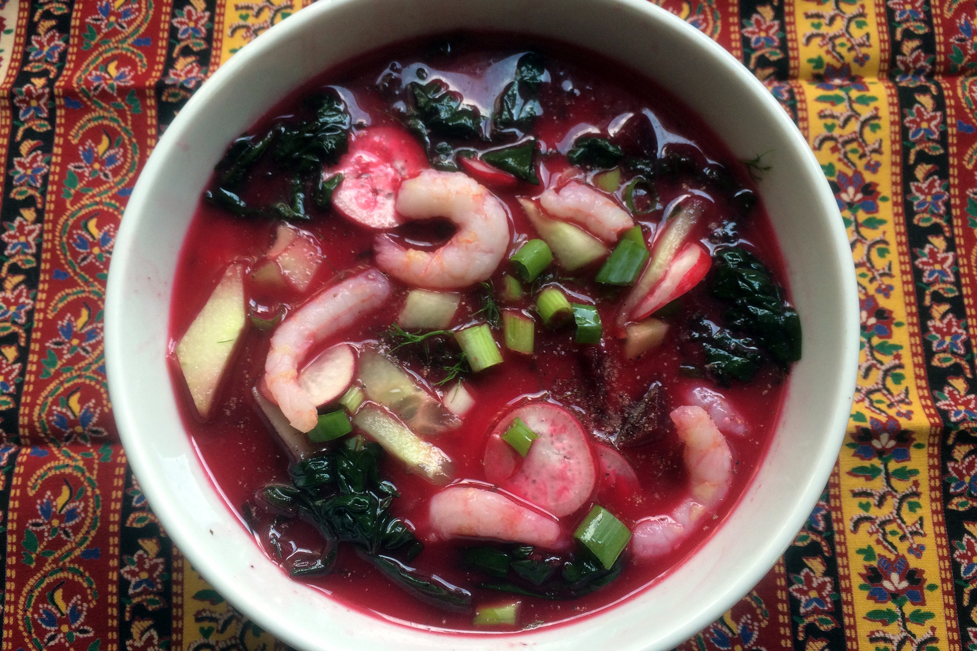 Beautiful Baltic Summer Soup. Credit: Copyright 2016 Clarissa Hyman