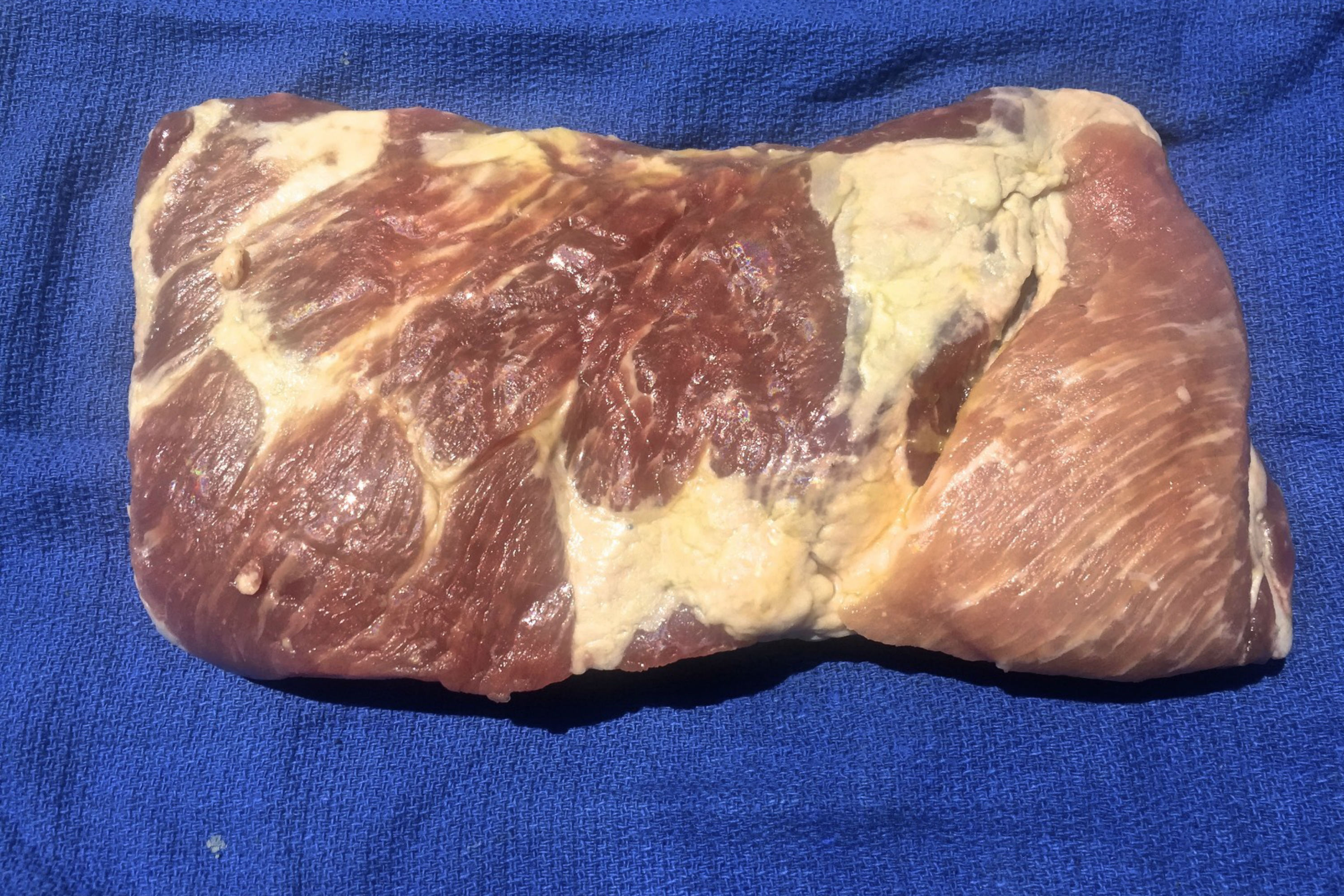 Rack of pork ribs, trimmed. Credit: Copyright 2016 David Latt
