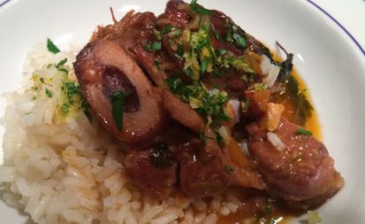 Ossobuco. Credit: Copyright 2016 Nancy Harmon Jenkins