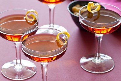 Bobby Burns cocktail. Credit: Teri Lyn Fisher