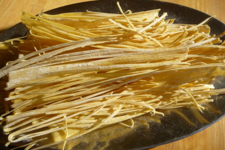 Pasta isn't just for cold weather dinners anymore. Credit: Copyright 2015 Clifford A. Wright